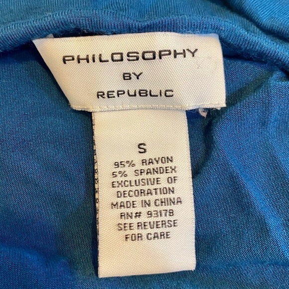 Philosophy by Republic Sequin and Beaded Top, Sm - Picture 5 of 5